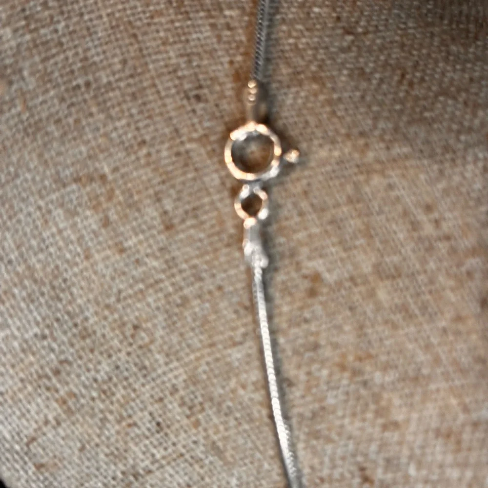 Sleek Sterling Silver Snake Chain Necklace - Picture 8 of 12